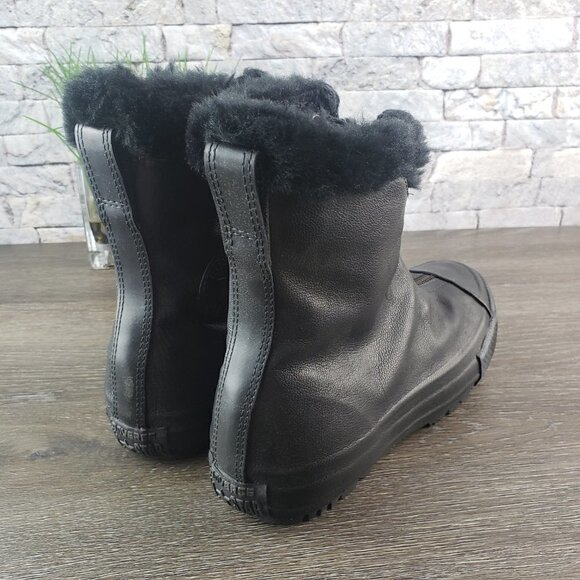 New Converse CTAS Boot Shroud Leather Fur - Picture 4 of 7